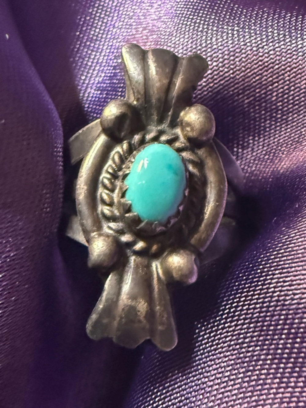 Vintage TULLY SAM Ring turquoise
